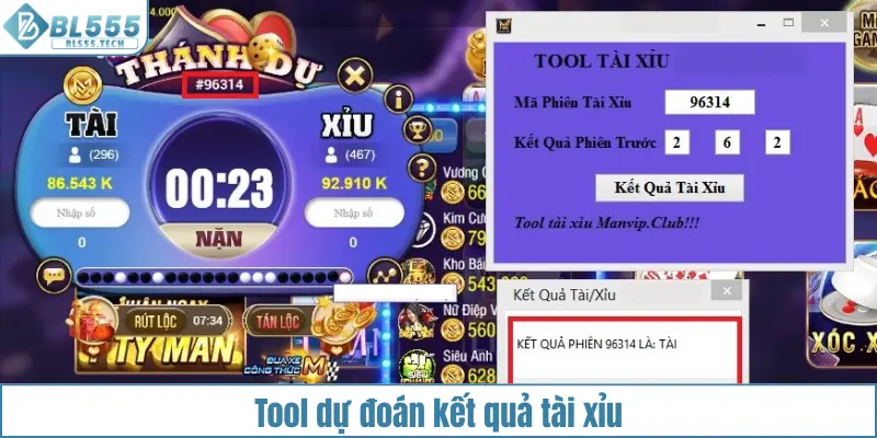 Tool dự đoán kết quả tài xỉu